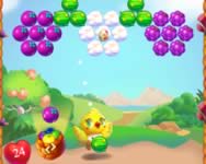 Fruit bubble shooters Hupikék Törpikék ingyen játék