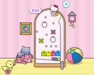 Hello Kitty pinball Hupikék Törpikék ingyen játék
