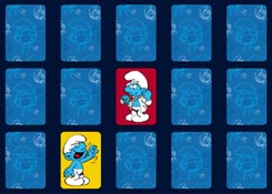 Smurfs memoria Hupikék Törpikék játékok ingyen